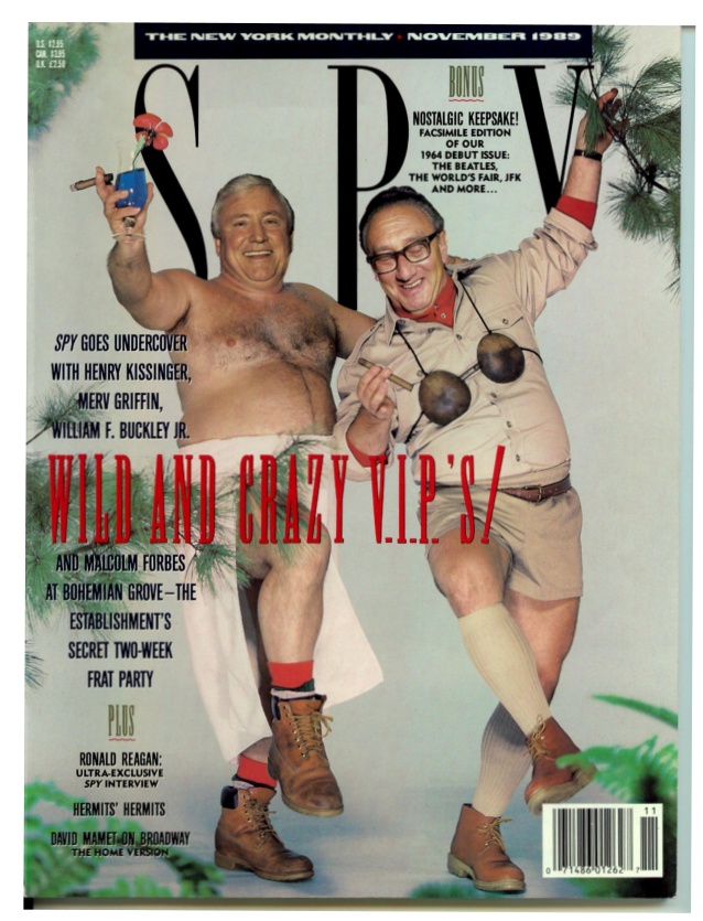 Spy Magazine Cover - Wild and Crazy V.I.P.'s